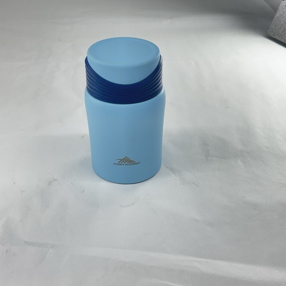 High Sierra 24oz Insulated Thermo Stainless Steel Food Jar No Spoon Blue